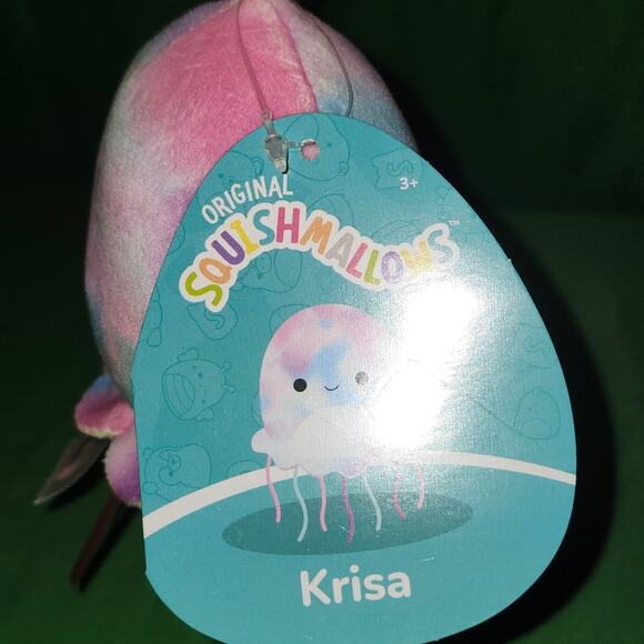 BLACK FRIDAY SALE - Squishmallows Krisa Jellyfish Clip NWT 2023 - Picture 7 of 9